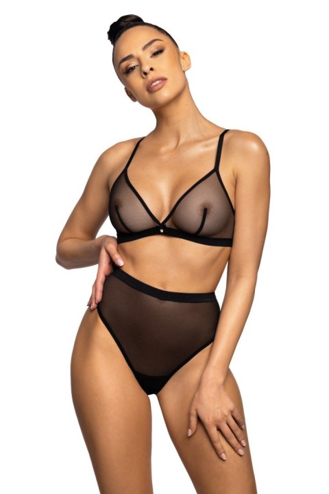 Stringi wysokie Model Aggie S-0193/4/1 Black - Mat Stringi wysokie Model Aggie S-0193/4/1 Black - Mat
