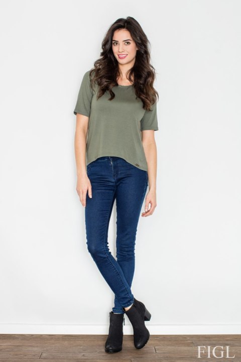 Bluzka M436 Green - Figl Bluzka M436 Green - Figl