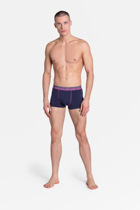 Komplet Bokserki Model Luxe 38835-MLC Navy_Dark_Pink - Henderson Komplet Bokserki Model Luxe 38835-MLC Navy_Dark_Pink - Henderson