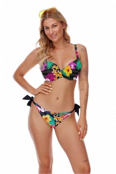 Kostium dwuczęściowy Figi kąpielowe 2 Model La Palma Multicolor - Lupo Line Kostium dwuczęściowy Figi kąpielowe 2 Model La Palma Multicolor - Lupo Line