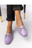 DAMSKIE MOKASYNY ELEA PURPLE - Inello
