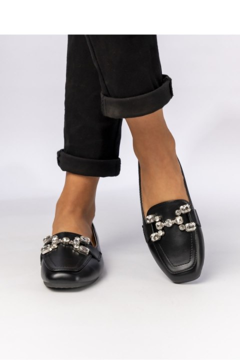Damskie Mokasyny ELEA BLACK - Inello Damskie Mokasyny ELEA BLACK - Inello