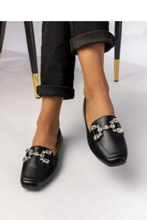 Damskie Mokasyny ELEA BLACK - Inello Damskie Mokasyny ELEA BLACK - Inello