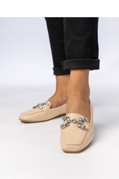 DAMSKIE MOKASYNY ELEA BEIGE - Inello DAMSKIE MOKASYNY ELEA BEIGE - Inello