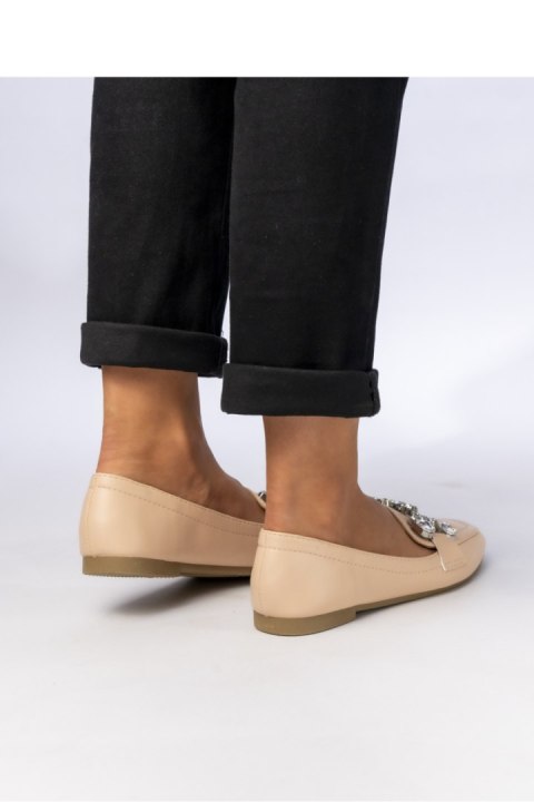 DAMSKIE MOKASYNY ELEA BEIGE - Inello DAMSKIE MOKASYNY ELEA BEIGE - Inello