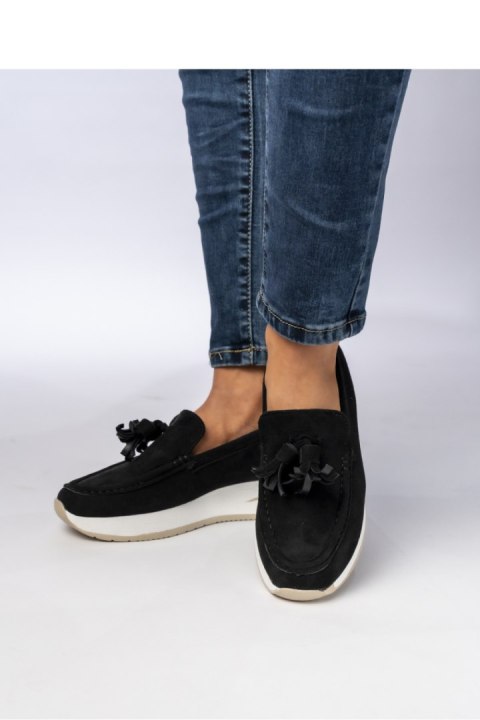 Damskie Mokasyny ? Czarne LIVIA BLACK - Inello Damskie Mokasyny ? Czarne LIVIA BLACK - Inello