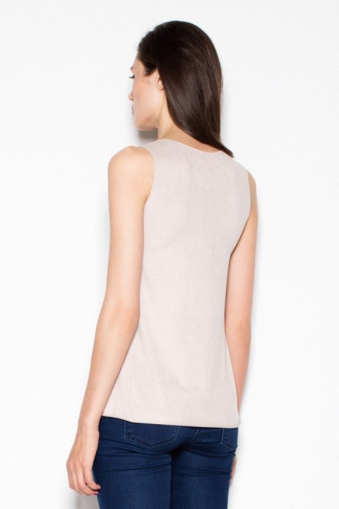 Koszulka Top Model VT001 Beige - Venaton Koszulka Top Model VT001 Beige - Venaton