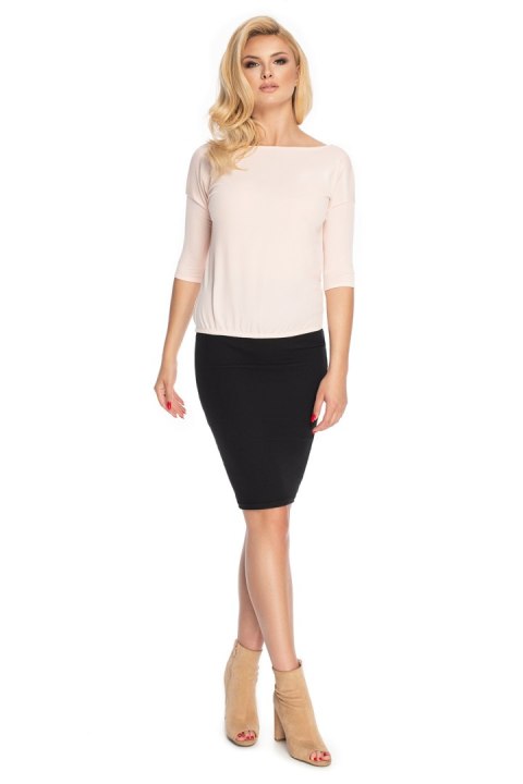 Bluzka Model 0171 Powder Pink - PeeKaBoo Bluzka Model 0171 Powder Pink - PeeKaBoo
