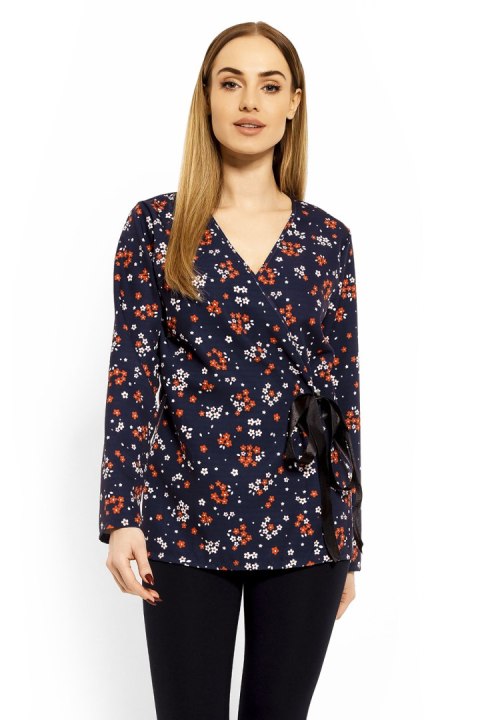 Bluzka Model 1626D Flowers - PeeKaBoo Bluzka Model 1626D Flowers - PeeKaBoo