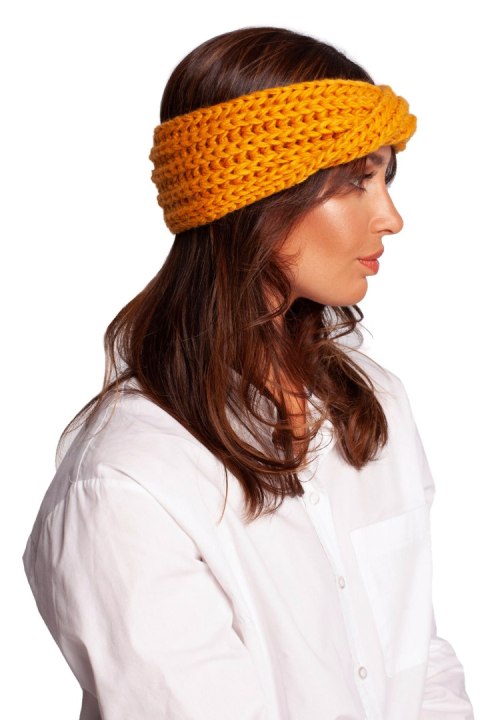 Opaska Model BK096 Honey - BE Knit Opaska Model BK096 Honey - BE Knit