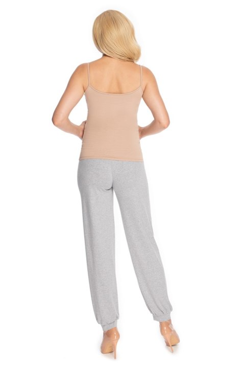 Spodnie Ciążowe Model 0176 Grey - PeeKaBoo Spodnie Ciążowe Model 0176 Grey - PeeKaBoo