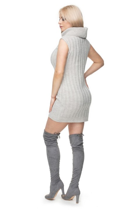 Sukienka Model 40020 Cream Melange - PeeKaBoo Sukienka Model 40020 Cream Melange - PeeKaBoo