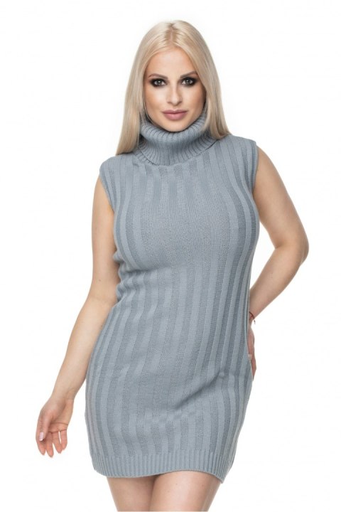 Sukienka Model 40020 Grey - PeeKaBoo Sukienka Model 40020 Grey - PeeKaBoo
