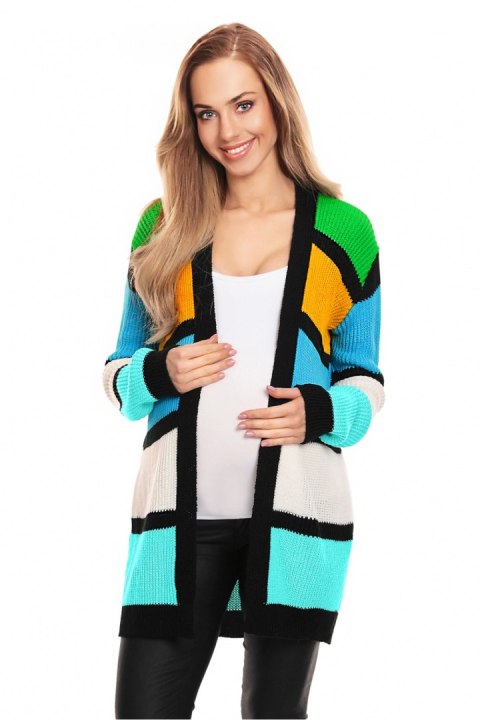 Sweter Kardigan Model 40021 Green - PeeKaBoo Sweter Kardigan Model 40021 Green - PeeKaBoo