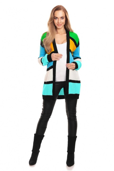 Sweter Kardigan Model 40021 Green - PeeKaBoo Sweter Kardigan Model 40021 Green - PeeKaBoo