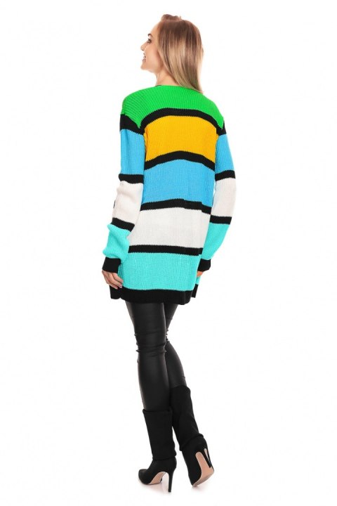 Sweter Kardigan Model 40021 Green - PeeKaBoo Sweter Kardigan Model 40021 Green - PeeKaBoo