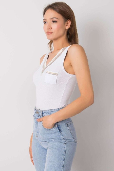 Koszulka Top Model TW-TP-OB015A.78 White - Och Bella Koszulka Top Model TW-TP-OB015A.78 White - Och Bella