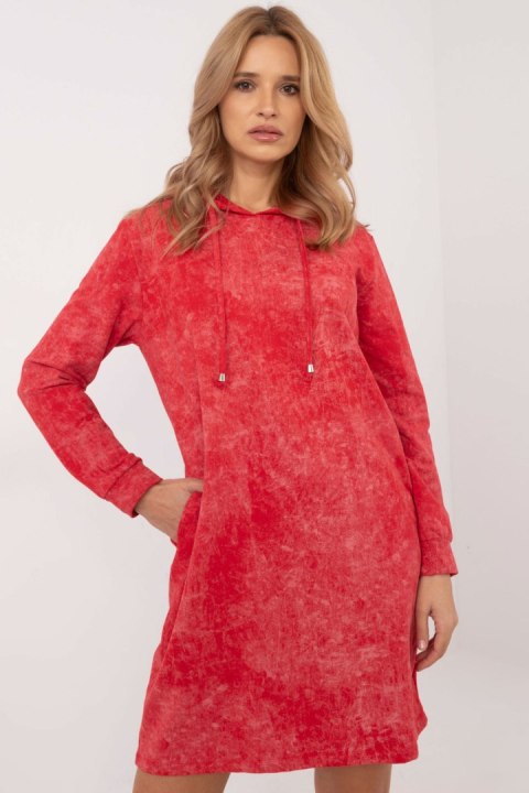 Sukienka Model RV-SK-A-178.46 Red - Relevance Sukienka Model RV-SK-A-178.46 Red - Relevance