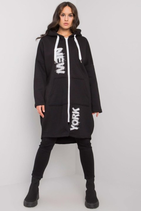 Bluza Damska Model RV-BL-7223.22 Black - Relevance Bluza Damska Model RV-BL-7223.22 Black - Relevance