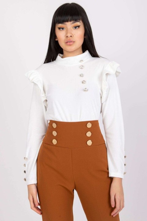 Bluzka Model DHJ-BZ-6533A.44P White - Italy Moda Bluzka Model DHJ-BZ-6533A.44P White - Italy Moda