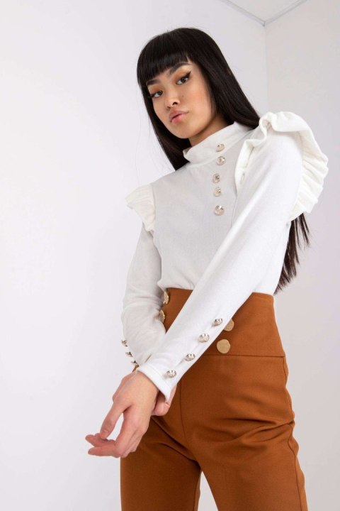 Bluzka Model DHJ-BZ-6533A.44P White - Italy Moda Bluzka Model DHJ-BZ-6533A.44P White - Italy Moda