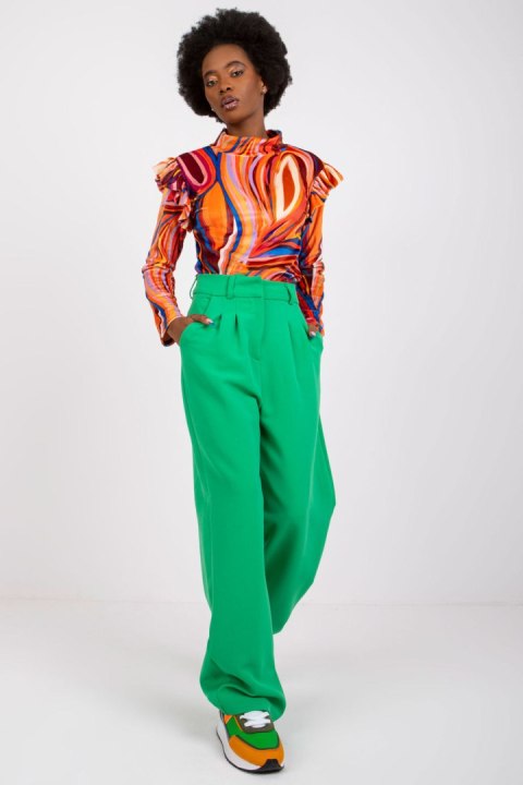 Bluzka Model DHJ-BZ-6533C.90 Orange - Italy Moda Bluzka Model DHJ-BZ-6533C.90 Orange - Italy Moda