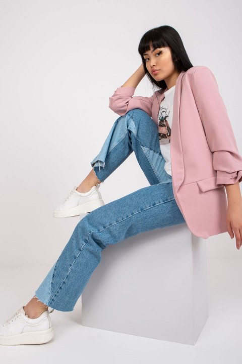 Marynarka Model DHJ-MA-7684.15P Light Pink - Italy Moda Marynarka Model DHJ-MA-7684.15P Light Pink - Italy Moda