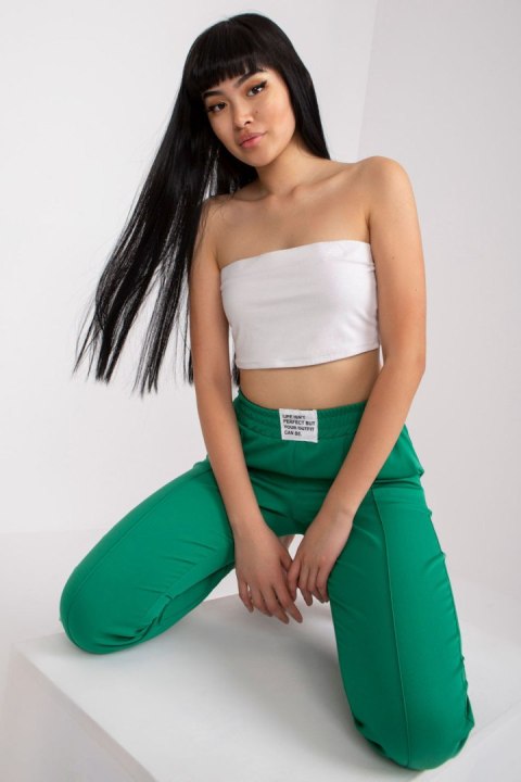 Spodnie Damskie Model DHJ-SP-15832.64 Green - Italy Moda Spodnie Damskie Model DHJ-SP-15832.64 Green - Italy Moda