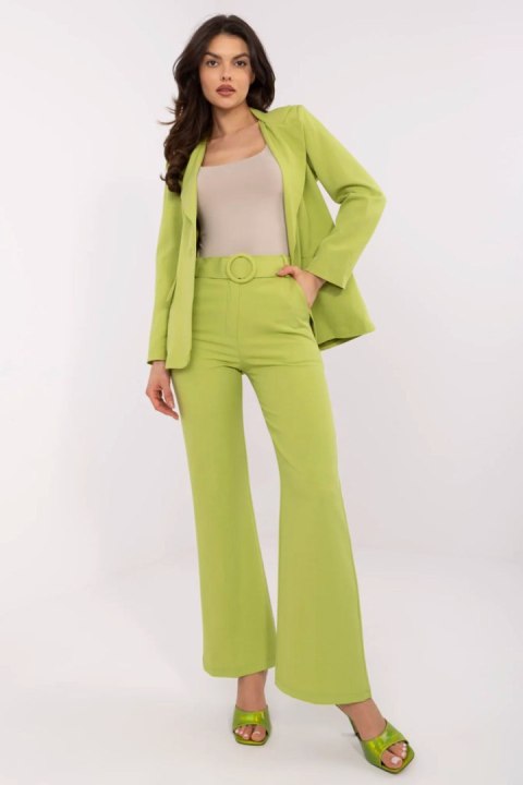 Spodnie Damskie Model DHJ-SP-18737.08 Limonka - Italy Moda Spodnie Damskie Model DHJ-SP-18737.08 Limonka - Italy Moda