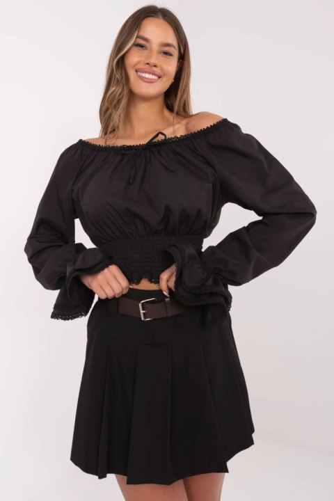 Spodnie Spódnicospodenki Model MI-SD-88661.96 Black - Italy Moda Spodnie Spódnicospodenki Model MI-SD-88661.96 Black - Italy Moda