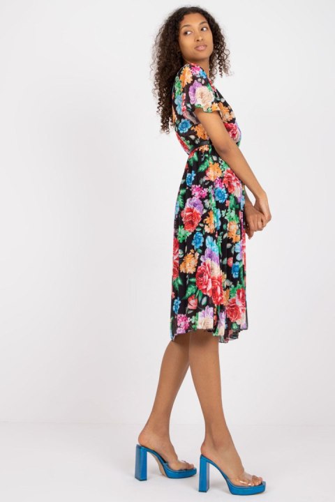 Sukienka Model DHJ-SK-13162.92 Black/Red - Italy Moda Sukienka Model DHJ-SK-13162.92 Black/Red - Italy Moda