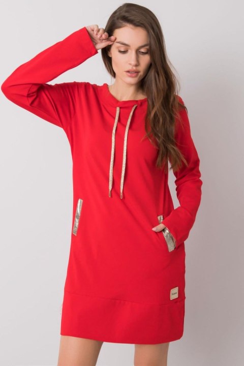 Sukienka Model RV-SK-6067.15X Red - Relevance Sukienka Model RV-SK-6067.15X Red - Relevance