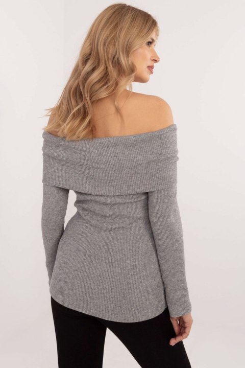 Sweter Damski Model DHJ-SW-A2449.33 Grey - Italy Moda Sweter Damski Model DHJ-SW-A2449.33 Grey - Italy Moda