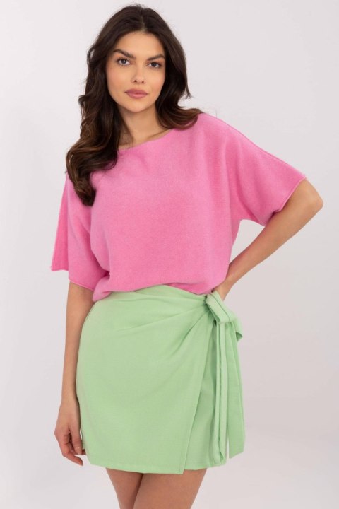 Sweter Damski Model MO-SW-0703.63 Pink - Italy Moda Sweter Damski Model MO-SW-0703.63 Pink - Italy Moda
