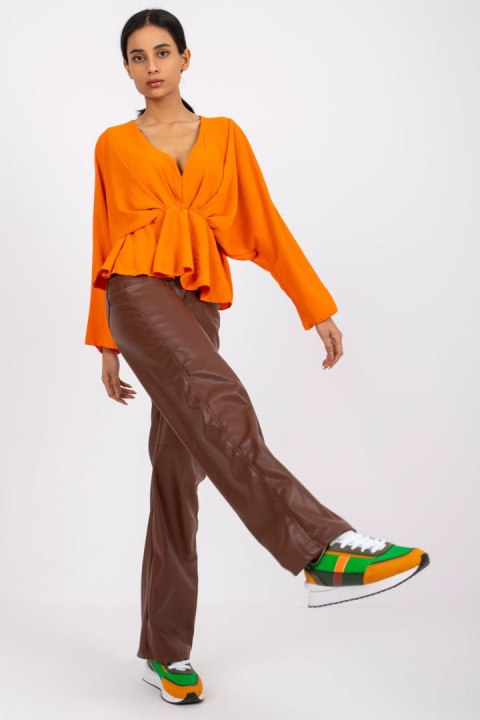 Bluzka Model DHJ-BZ-11979.67 Orange - Italy Moda Bluzka Model DHJ-BZ-11979.67 Orange - Italy Moda