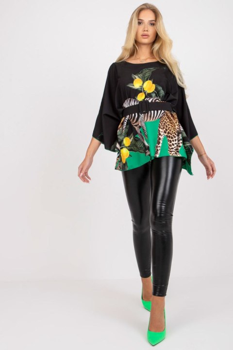 Bluzka Model DHJ-BZ-15735B.13 Black - Italy Moda Bluzka Model DHJ-BZ-15735B.13 Black - Italy Moda