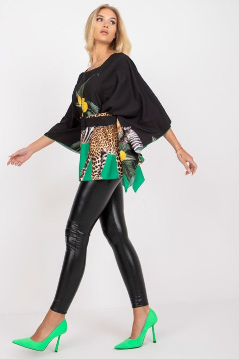 Bluzka Model DHJ-BZ-15735B.13 Black - Italy Moda Bluzka Model DHJ-BZ-15735B.13 Black - Italy Moda