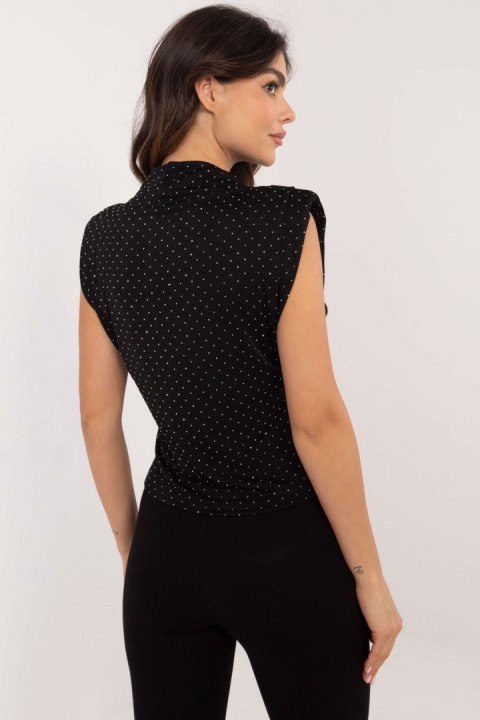 Bluzka Model DHJ-BZ-19978.95 Black - Italy Moda Bluzka Model DHJ-BZ-19978.95 Black - Italy Moda