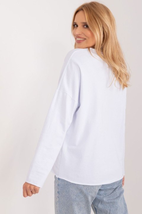 Bluzka Model DHJ-BZ-6679.22 White - Italy Moda Bluzka Model DHJ-BZ-6679.22 White - Italy Moda