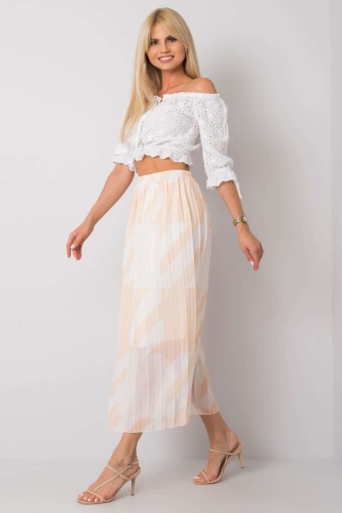 Spódnica Model DHJ-SD-13325.73P Light Beige - Italy Moda Spódnica Model DHJ-SD-13325.73P Light Beige - Italy Moda