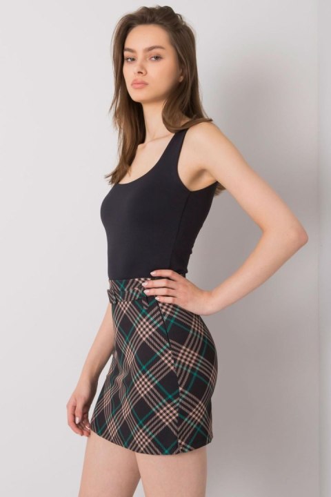Spódnica Model DHJ-SD-3213.11P Black/Green - Italy Moda Spódnica Model DHJ-SD-3213.11P Black/Green - Italy Moda