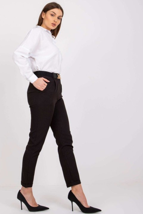 Spodnie Damskie Model DHJ-SP-13165.20 Black - Italy Moda Spodnie Damskie Model DHJ-SP-13165.20 Black - Italy Moda