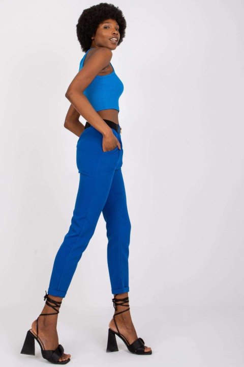 Spodnie Damskie Model DHJ-SP-13165.20 Dark Blue - Italy Moda Spodnie Damskie Model DHJ-SP-13165.20 Dark Blue - Italy Moda