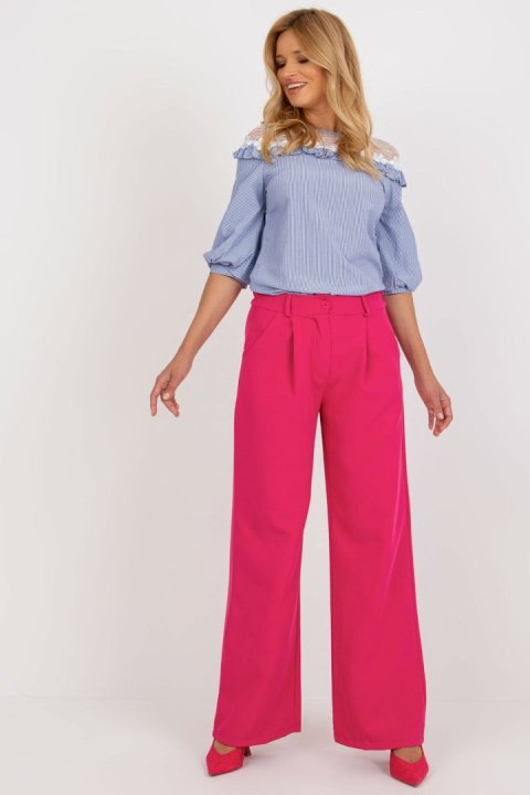 Spodnie Damskie Model DHJ-SP-15679-1.30X Dark Pink - Italy Moda Spodnie Damskie Model DHJ-SP-15679-1.30X Dark Pink - Italy Moda
