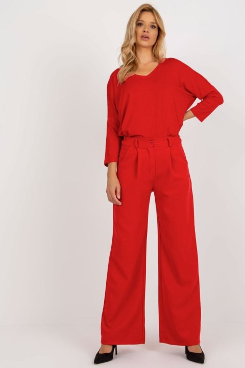 Spodnie Damskie Model DHJ-SP-15679-1.35X Red - Italy Moda Spodnie Damskie Model DHJ-SP-15679-1.35X Red - Italy Moda