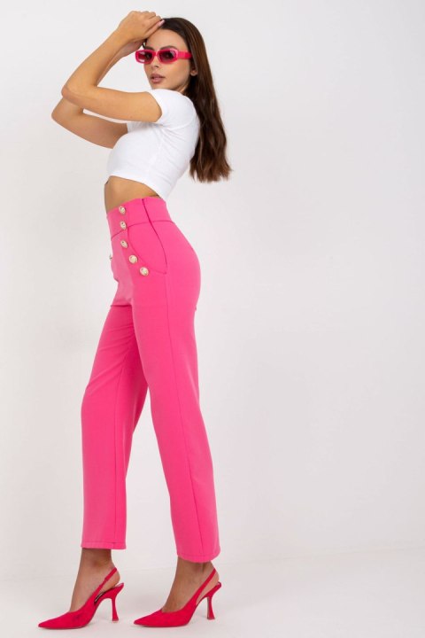 Spodnie Damskie Model DHJ-SP-16008.01X Dark Pink - Italy Moda Spodnie Damskie Model DHJ-SP-16008.01X Dark Pink - Italy Moda