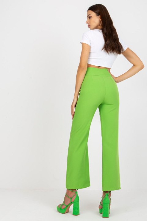 Spodnie Damskie Model DHJ-SP-16008.01X Light Green - Italy Moda Spodnie Damskie Model DHJ-SP-16008.01X Light Green - Italy Moda