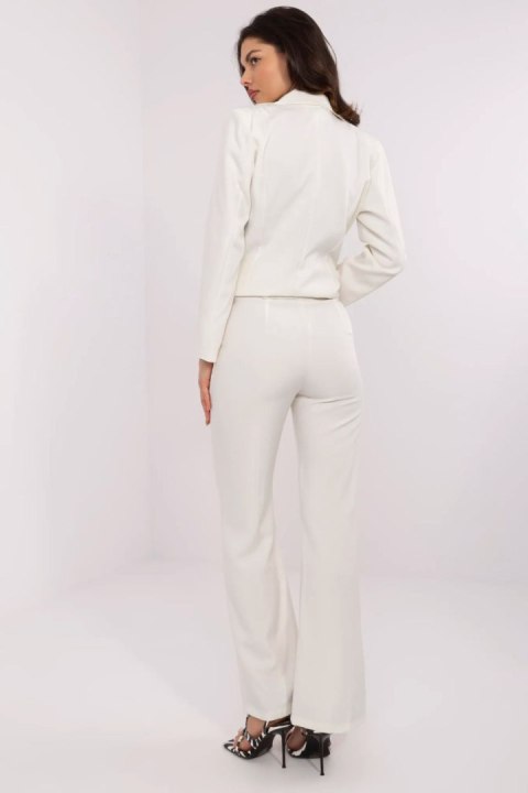 Spodnie Damskie Model DHJ-SP-18737.08 Ecru - Italy Moda Spodnie Damskie Model DHJ-SP-18737.08 Ecru - Italy Moda
