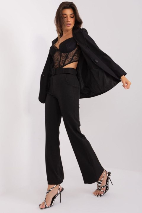 Spodnie Damskie Model DHJ-SP-18737.19 Black - Italy Moda Spodnie Damskie Model DHJ-SP-18737.19 Black - Italy Moda