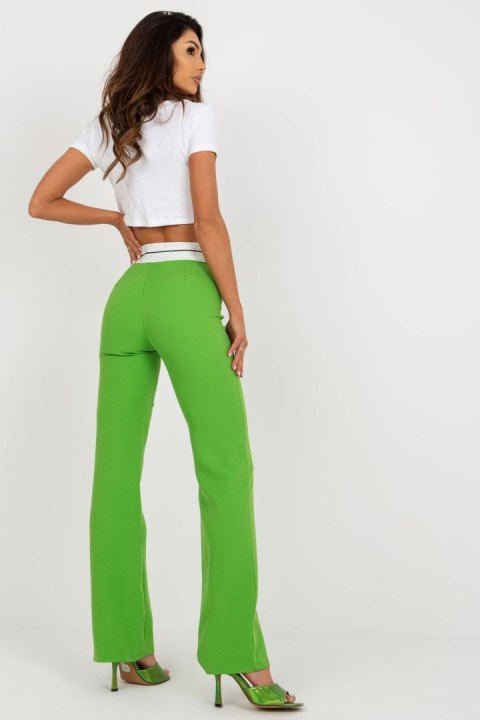 Spodnie Damskie Model DHJ-SP-6971.32 Light Green - Italy Moda Spodnie Damskie Model DHJ-SP-6971.32 Light Green - Italy Moda